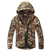 Water repellent Tactical Hoodie Digital CAMO Fleece Jacket