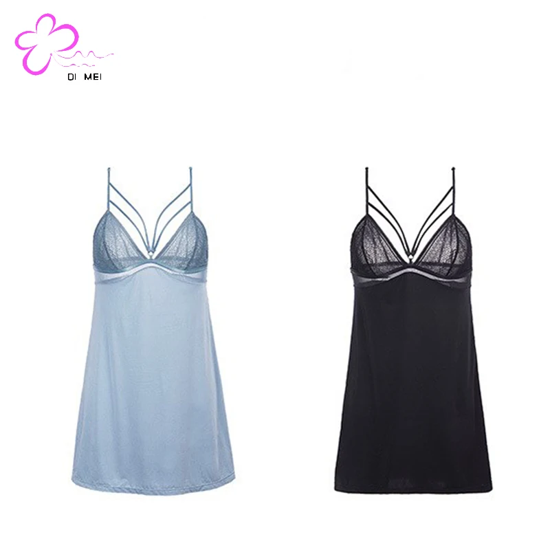 

Hot sale good quality erotic nightwear for women, Black;baby blue