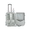 China Mobile Suction Cart Portable Dental Handpiece Unit Saliva Ejector