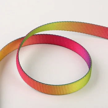 rainbow nylon webbing