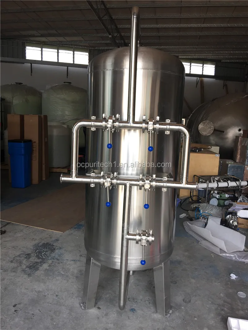 Stainless steel Mechanical filter Quartz activated carbon sand filter