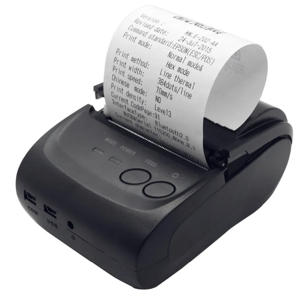 Portable Use Mini Pos 58mm Wireless Thermal Receipt Printer,Wireless