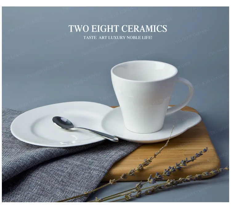 Two Eight porcelain coffee cups company for bistro-11