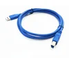 Factory Price USB 3.0 A type male to B type angled 90 degree Cable for printer scanner & external Hard disk USB cable