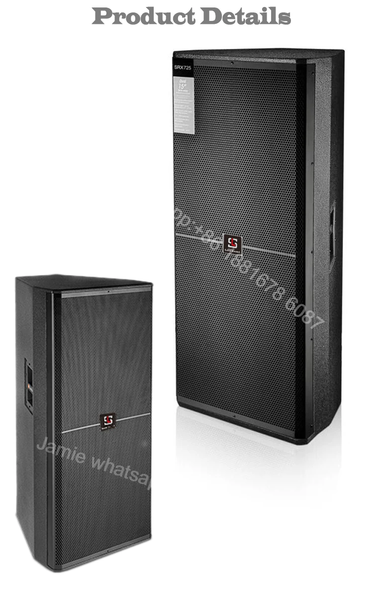 Srx725 Dual 15 Inch Professional Loudspeaker Sound System Full Range