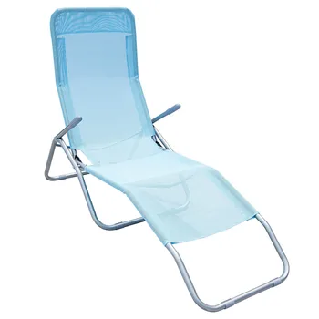 Aluminum Low Price Folding High Back Beach Chairs Low Price