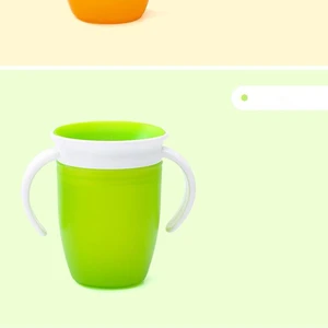 YDS BPA Free Baby 360 Degree Cup with Colors Handle