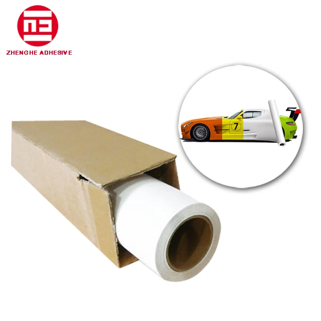 Bubble free self adhesive vinyl