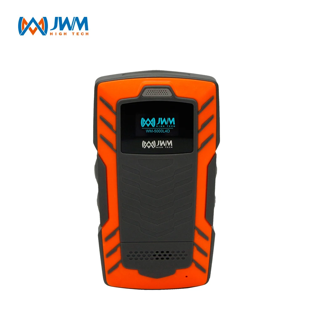 

JWM 4G Communication Voice Call and Voice Prompt security RFID readers guard patrol device, Orange and black