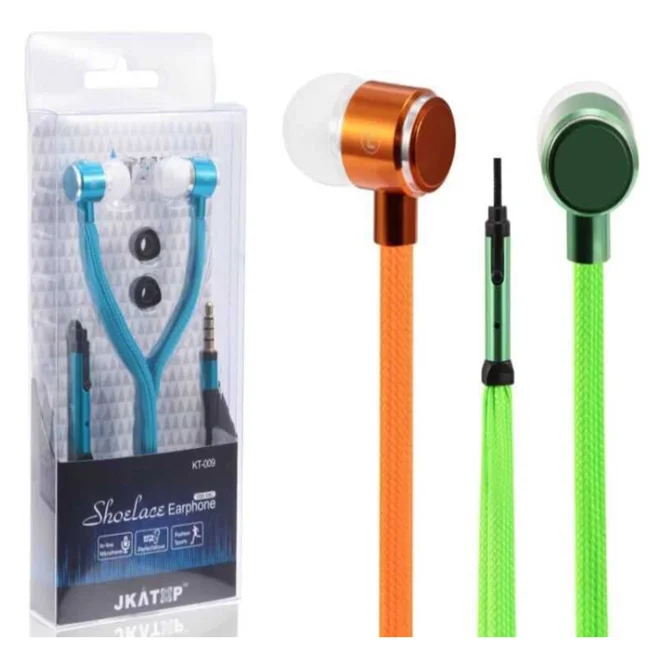 

Free Sample Shoelace Headphone ;USB Cable Shoelace Headphones