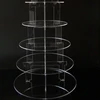 6 tiers acrylic rotating cake display