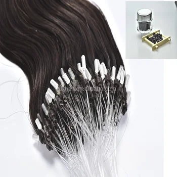 Wholesale Brazilian Human Hair Micro Ring Loop Virgin Indian Hair