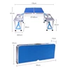 foldable table new design Aluminum Folding Camping Picnic Table With 4 Seats