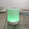 Night Light with Bluetooth Speaker, Touch Control Bedside Lamp, Dimmable Table Lamp & Color Changing LED Mood Light