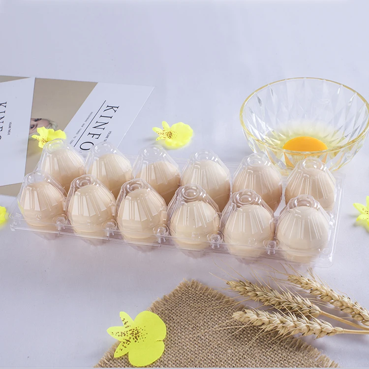 
Clear 12 Cell Pack Plastic Tray plastic egg tray 