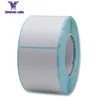 Thermal label white ticker paper on roll 4*4" bar code zebra direct label