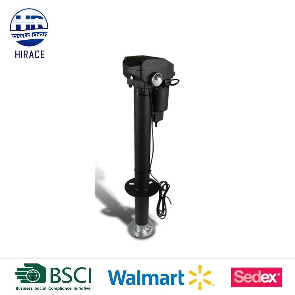 12 V 3500lbs Rv Camper Boat Leveling Tongue Electric Trailer Jack