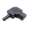 IEC C13 Right Angle Re-wirable Horizontal Connector 125V-250V C13 90 Degree Plug