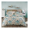 luxury bedding set soft puff cotton quilt pillow printing 3 pcs suit
