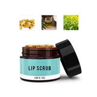

Organic smooth moisturizing lip care makeup cosmetic vegan lip scrub exfoliating natural lip balm private label OEM
