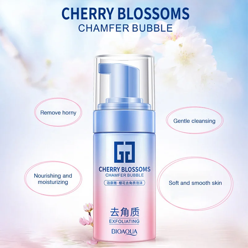 Oem Odm Bioaqua桜角質除去泡洗顔料 Buy 角質除去 角質除去泡 洗顔料 Product On Alibaba Com