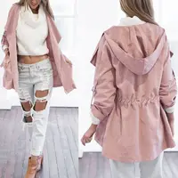 

Spring Autumn Women Basic Outwear Long Jackets Casual Army Green Bomber Jacket Female Coats