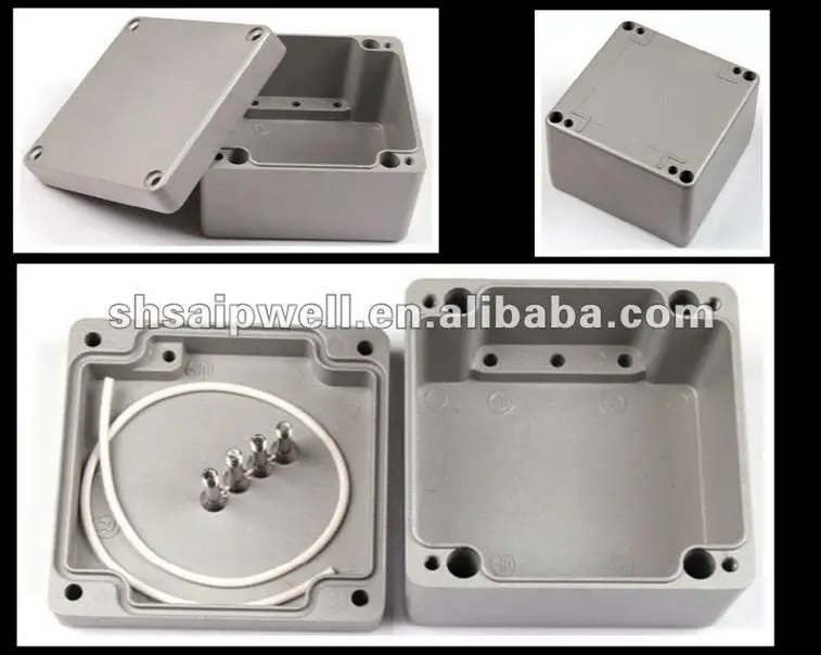 Saip Ip65 Wall Mounting Extruded Aluminum Box Aluminum Control Box Pcb ...