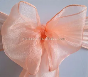 hot selling organza sashes wedding decoration organza sashes
