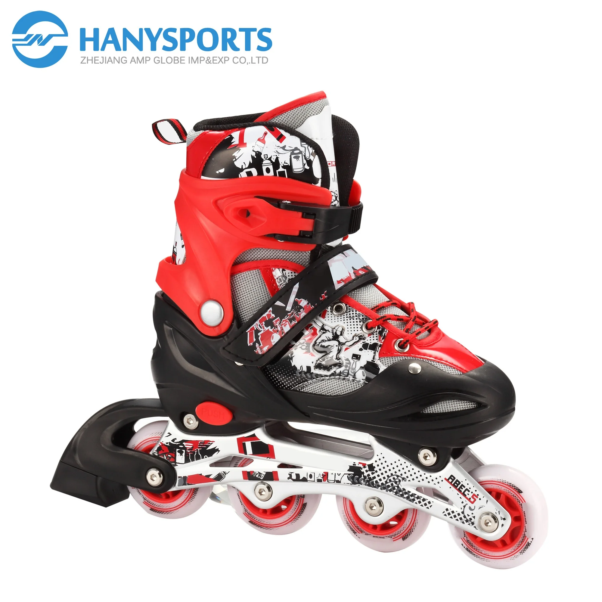 
Inline skates sakte wheel 70mm with nice printing, size S M L 