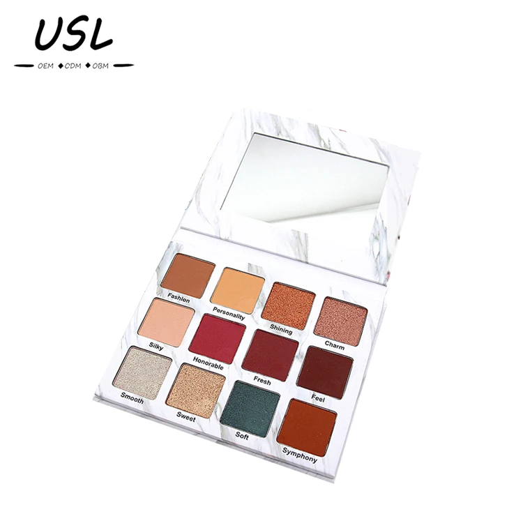 

NOVO red wine 9 color makeup eye shadow palette red wine wet makeup eyeshadow, Multi-colored