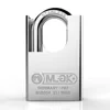 MOK Custom processing stainless steel half beam wrapped padlocks with logo