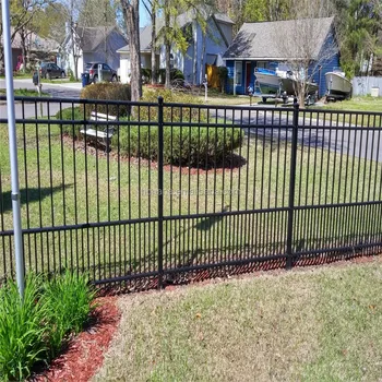 Euro Style Outdoor Dog Fence Pickets Fence Iron Fence Panels - Buy ...
