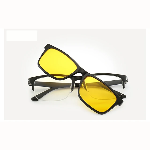 

DLC2293A 5 in 1 Magnetic Clip On Sunglasses