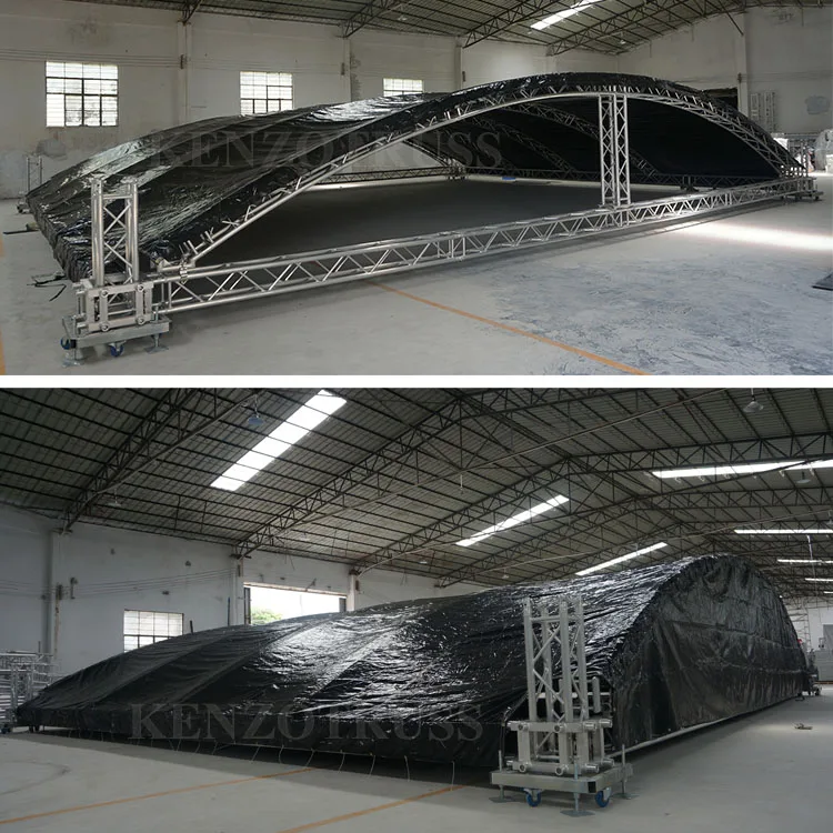 Aluminum Portable Stage Truss System for Sale