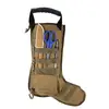 sock bag Outdoor Hunting Military Molle Large Full Sock Tactical Christmas Stocking Storage Bag Buckle Pouch Holder Webbing Gear