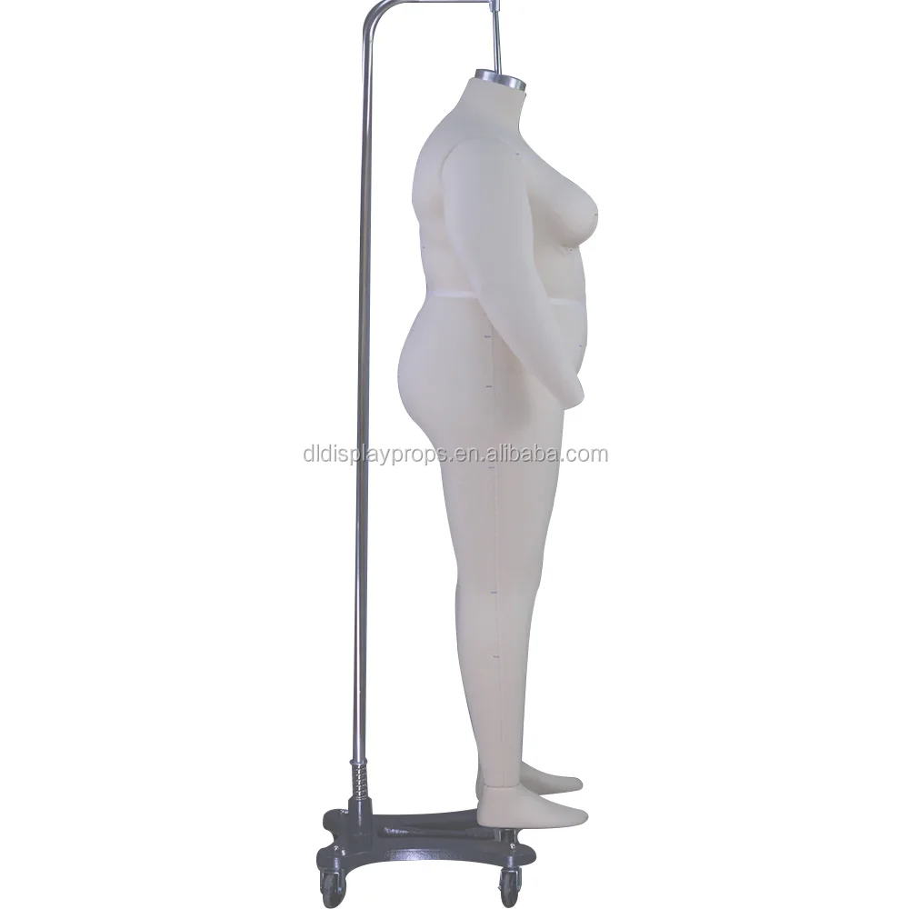 Dl10526 26w Fat Lady Full Body Fitting Mannequin For Dress With