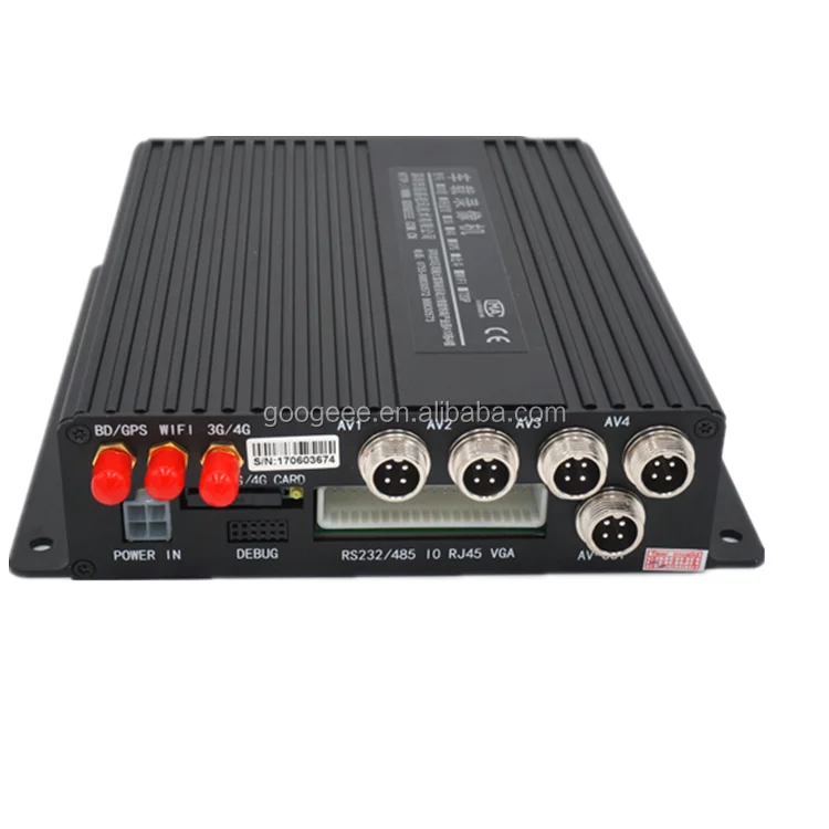 
with 2 x 128gb sd cards optional mobile dvr 4 channel, with 3g wifi gps built in for car dvr recorder 