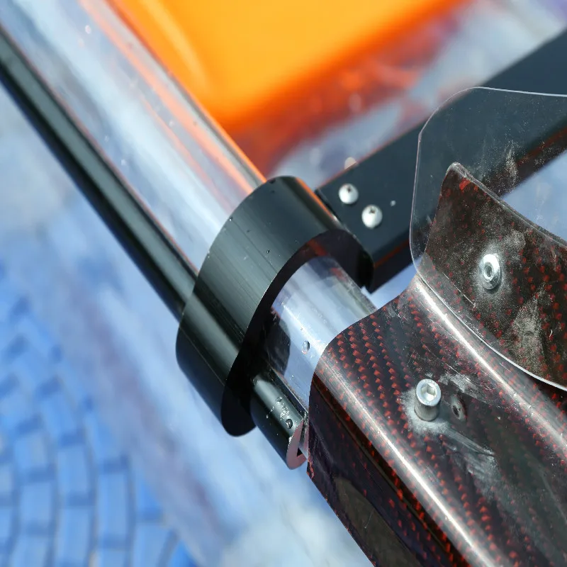 
Transparent Crystal Clear Kayak 2 Person Touring Kayak Clear Bottom Canoe 