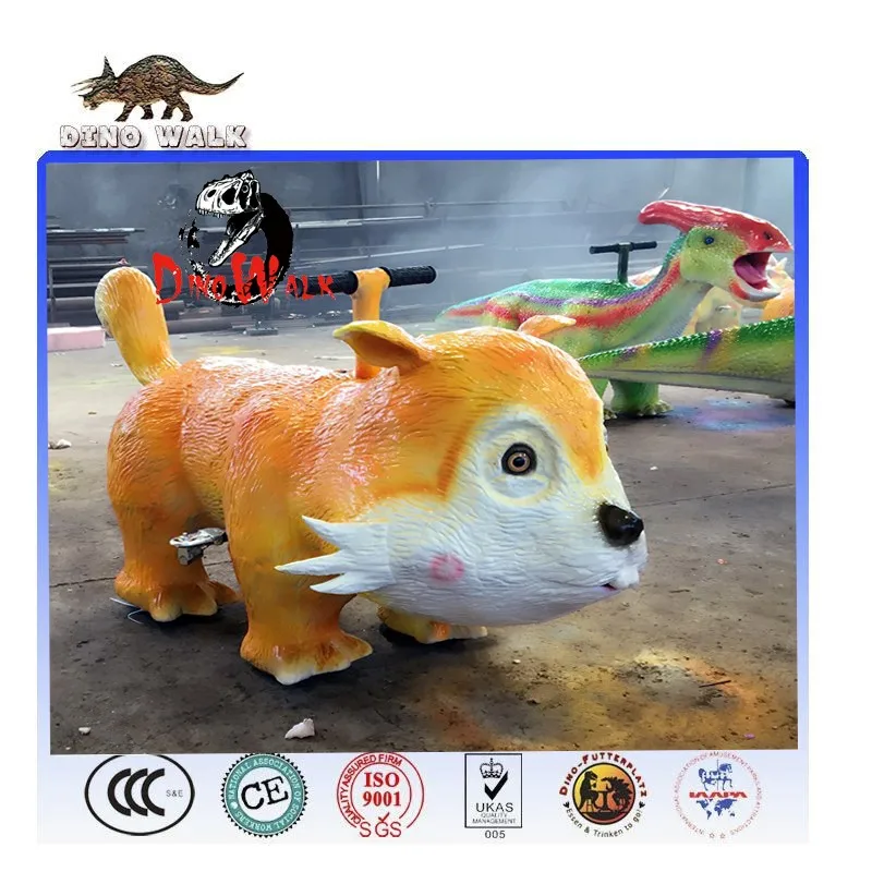 Riding a small squirrel