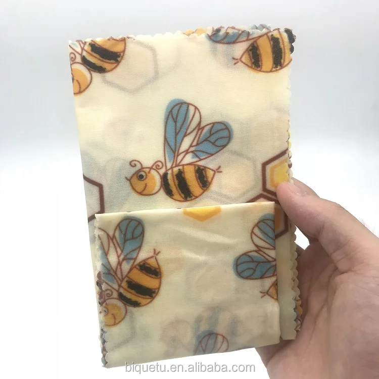 
Reusable Strong Viscosity Beeswax Food Storage Wraps 