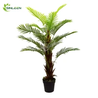 

2020 Hot Seller Indoor Decor Bonsai Plastic Plant Palm Date Artificial Tree