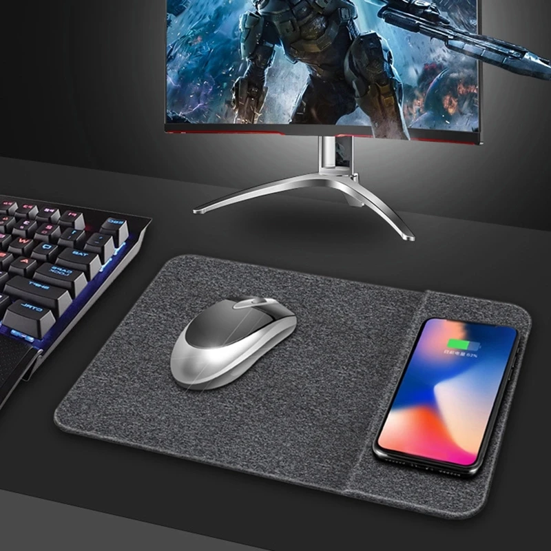 trends 2019 amazon wholesale 10w wireless charger mousepad