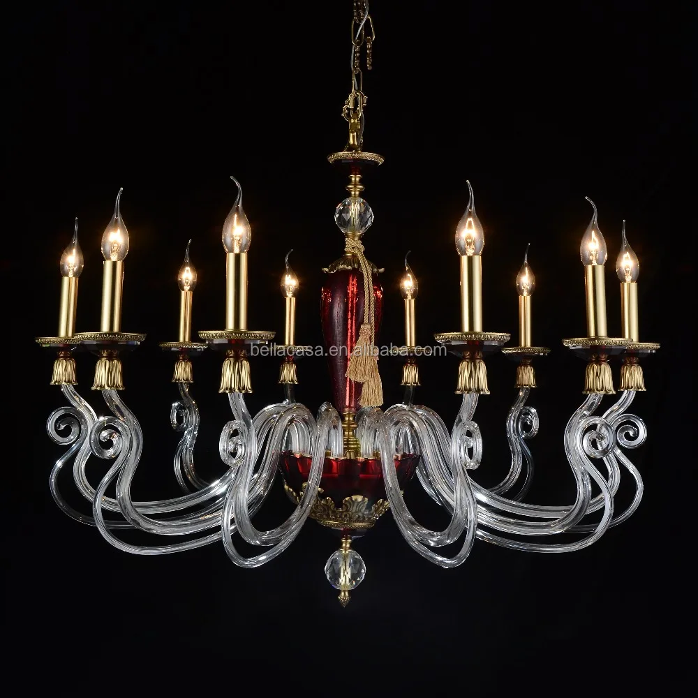 modern stained glass chandelier