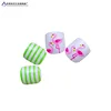 Factory custom waterproof Silicone brushed rainbow fake nails tips for child