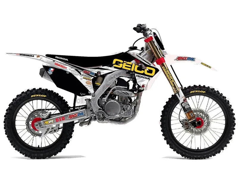 Honda dirt bike decals stickers