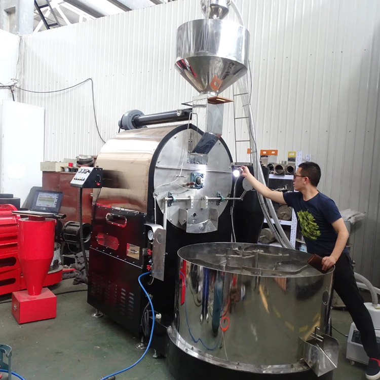 professional coffee roaster industrial /60kg commercial coffee roaster