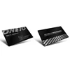 Eco-Friendly diamond cutting increase the visual impact metal visiting card