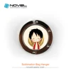 Fancy DIY sublimation metal bag hanger,round shaped bag hook
