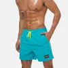 Best Selling Men Lake Blue Swim Surf Blank Board Shorts Casual Breathable Pockets Swimwear OEM