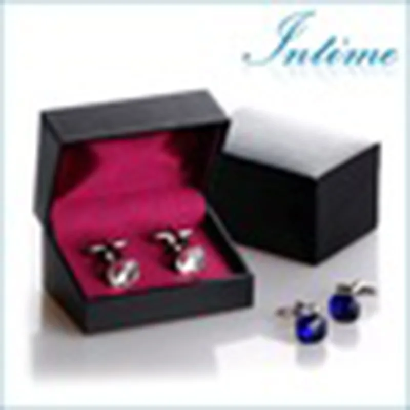 

Custom Purple Romantic Cuff links Box For Men's Gift box, Pink